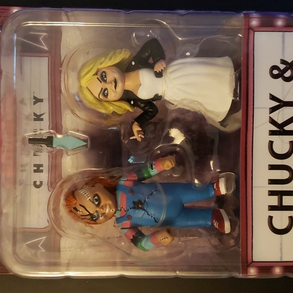 Chucky and Tiffany  action figures - Picture 2 of 9